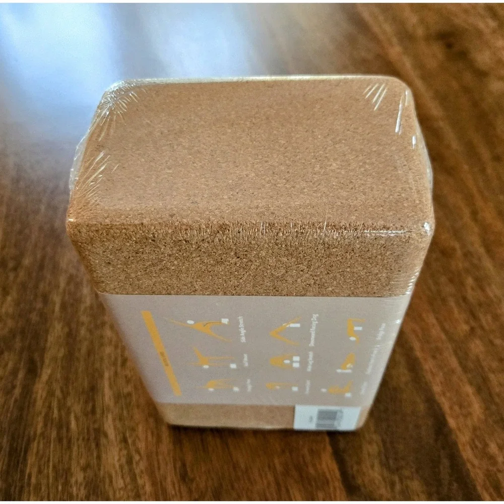 Hugger Mugger Cork Yoga Block - Eco-friendly - 5.5